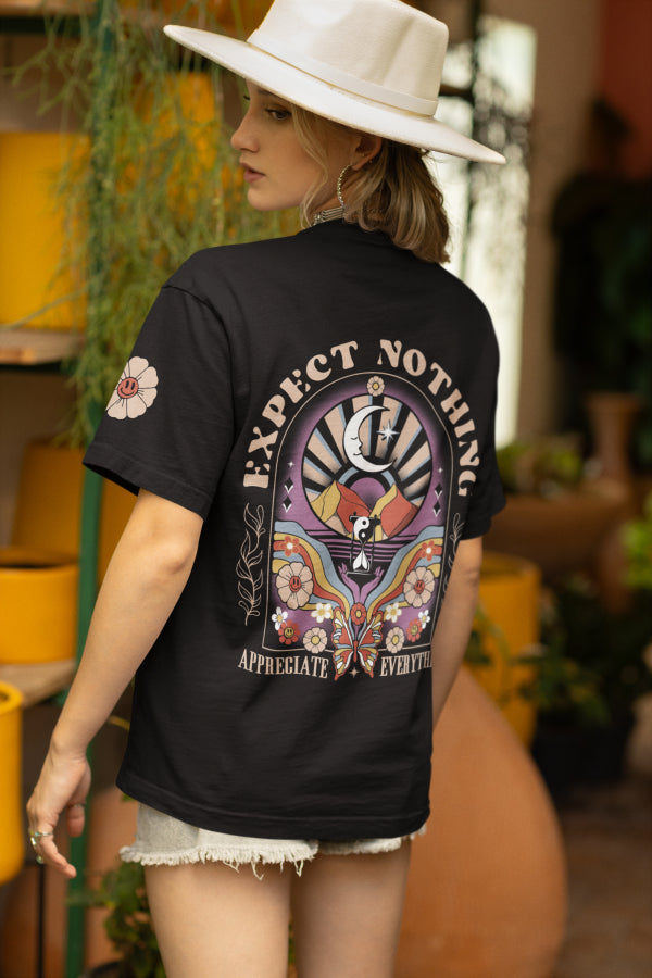 Oversized T shirt - Appreciate Everything T-Shirt